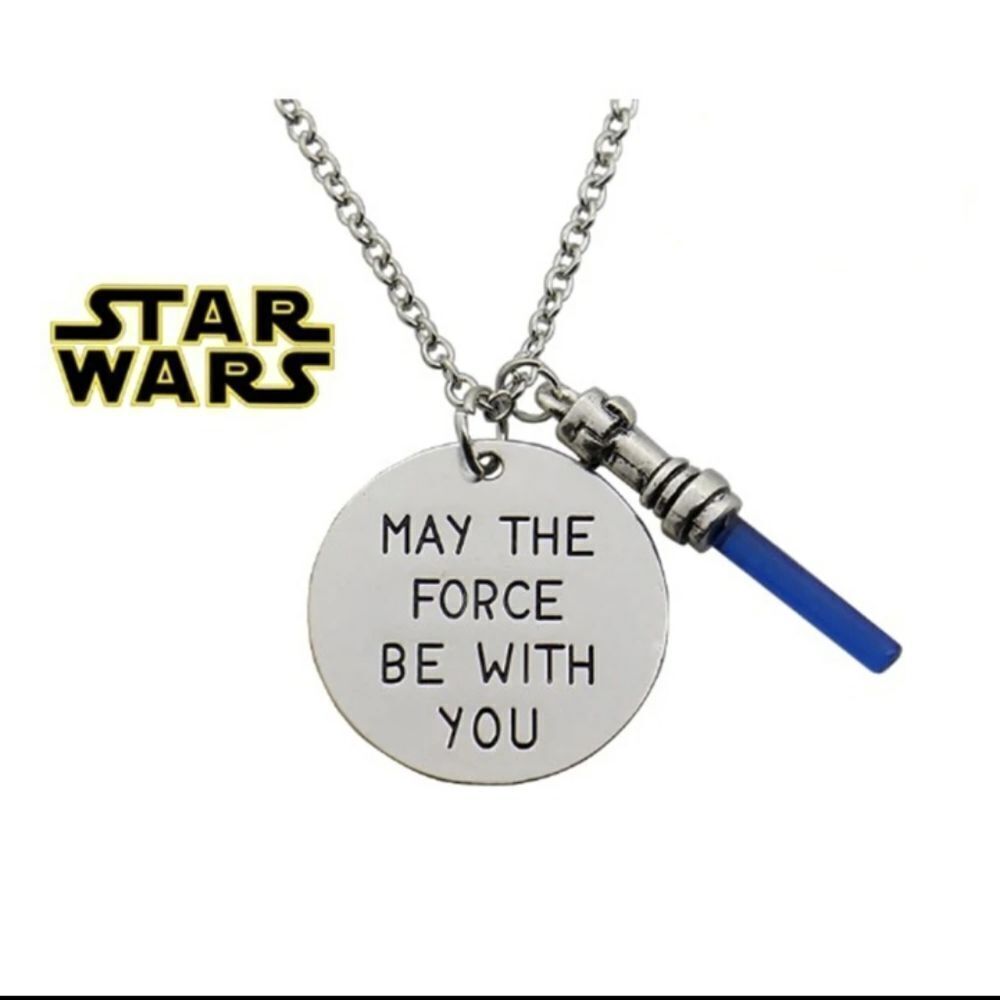 Star Wars May the Force Be with You Necklace